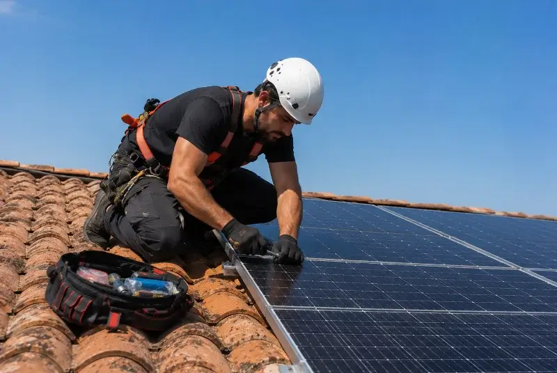 Maintenance et monitoring de panneaux solaires à Bondues